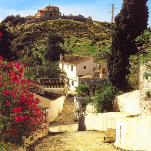 The village of La Molineta in Andalucía in Spain