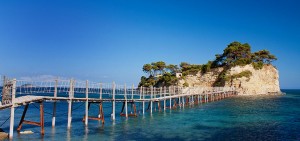 Walking on Zákynthos in the summer