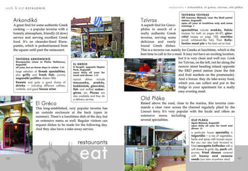 Walk and eat on Kefalonia